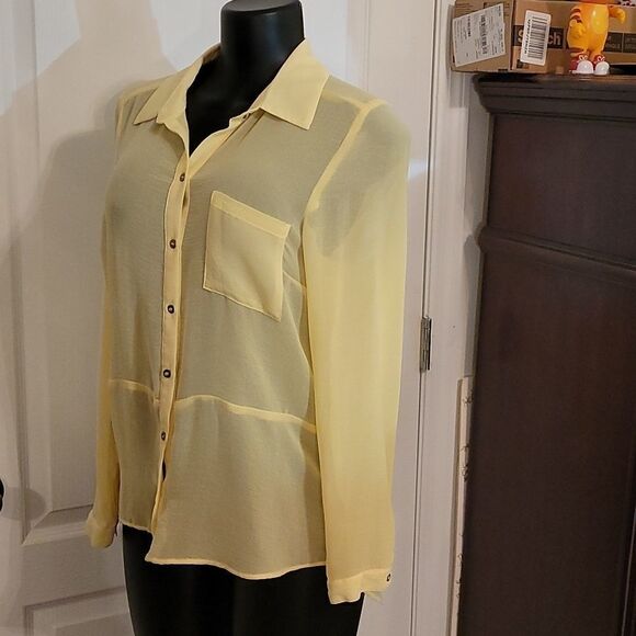ARKITECT LONG SLEEVES LIGHT YELLOW SHIRT - Picture 4 of 12